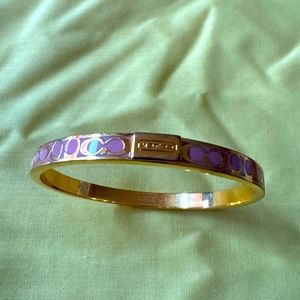 Coach bangle bracelet.